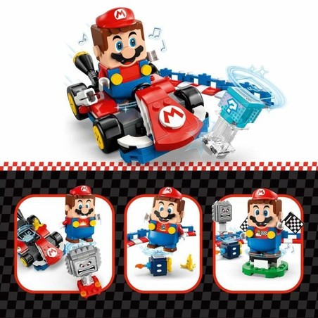 lego mario kart 72043 figura interactiva y coche