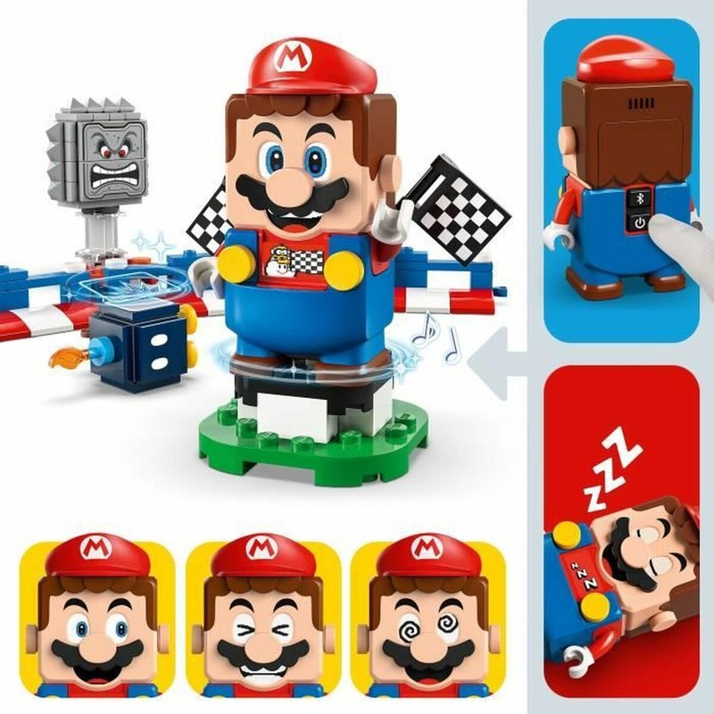 juego de construcción lego con mario kart para niños