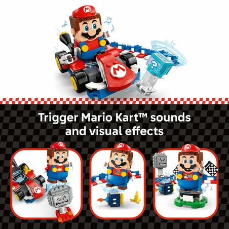 caja del juego de construcción lego mario 72043