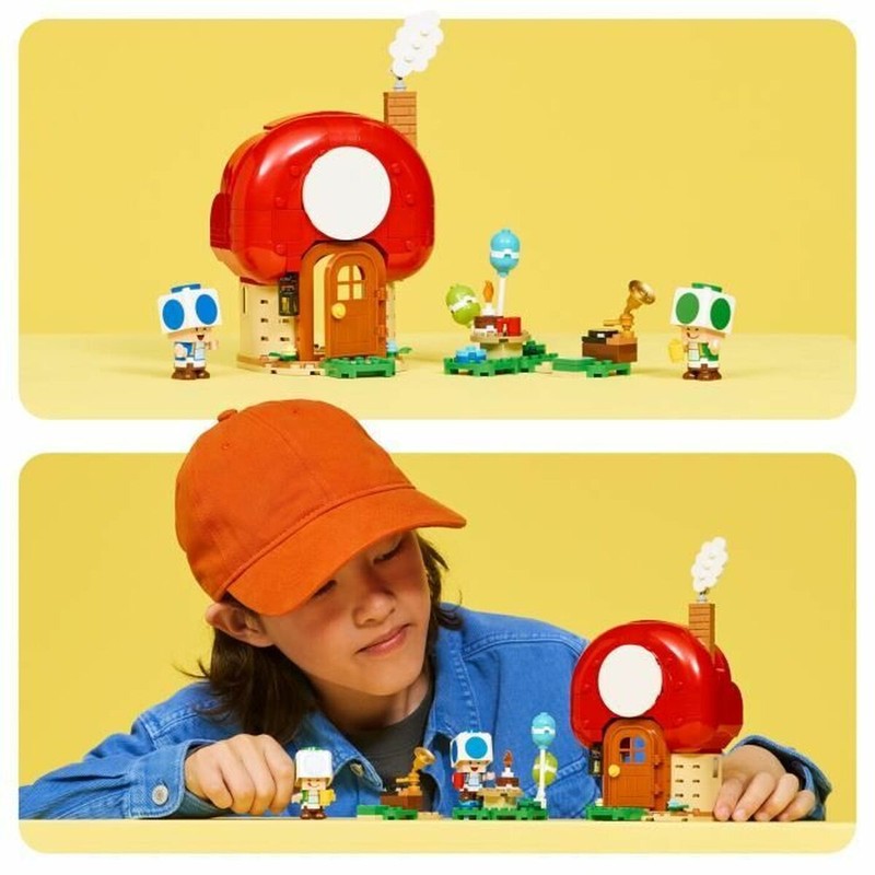 Bloques construcción infantiles desarrollando motricidad fina