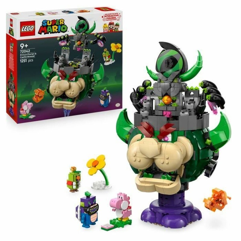 Juguetes construcción niños LEGO Super Mario Castillo Bowser
