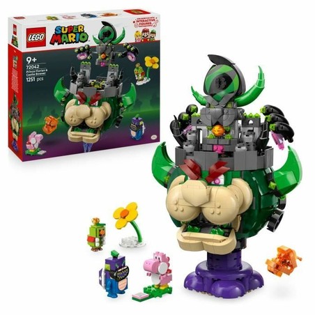 Juguetes construcción niños LEGO Super Mario Castillo Bowser