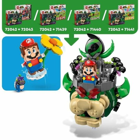 Construcción creativa niños con set LEGO Super Mario