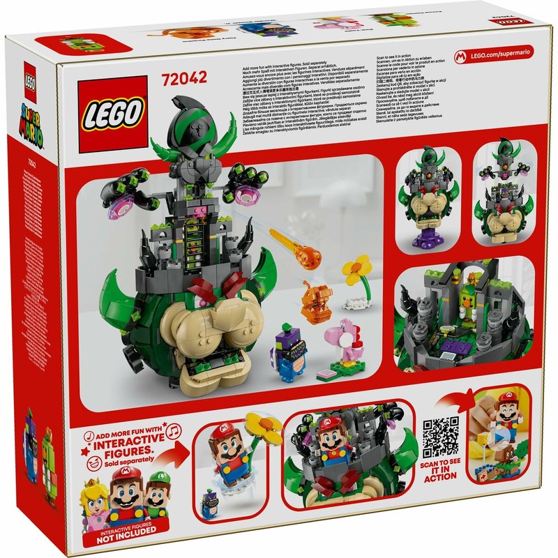 Montaje del juego LEGO Super Mario 1251 piezas