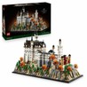 Castillo Neuschwanstein Lego 21063 - Vista frontal detallada