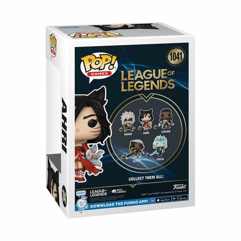 Bloques madera ecológicos Funko Pop Ahri (estilo colección)