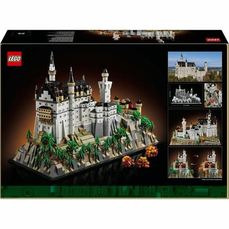 Lego arquitectura adultos - Castillo Neuschwanstein en escala