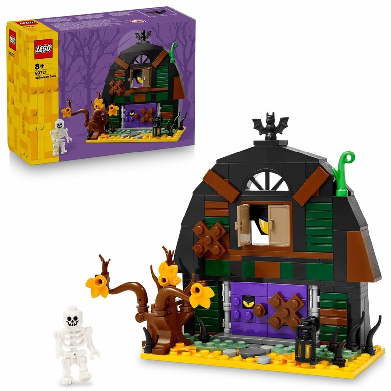 Juguetes construcción niños LEGO Granja Halloween 40721