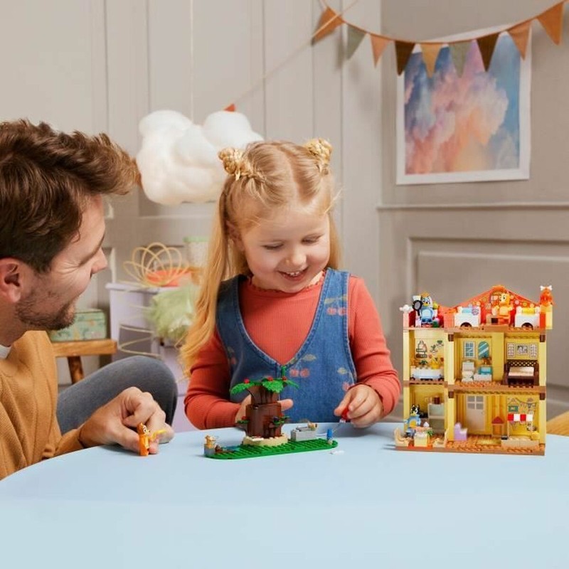 Lego Bluey 382 piezas: escena de juego simbólico infantil
