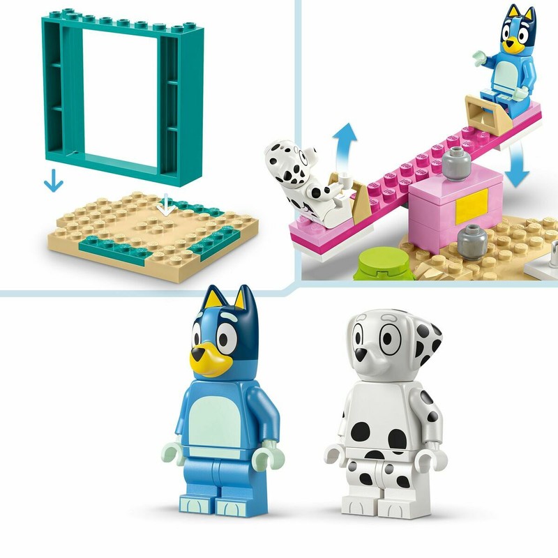 Lego Bluey y Chloe parque de juegos niños 4 años