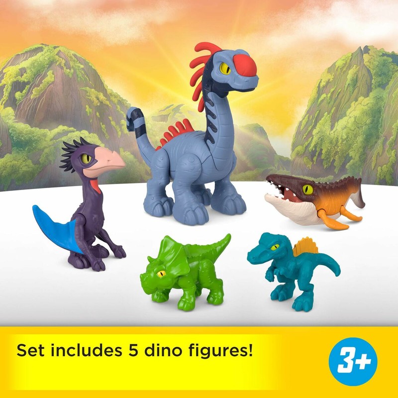 Playset Imaginext Jurassic World Multicolor, estimulando la creatividad infantil.
