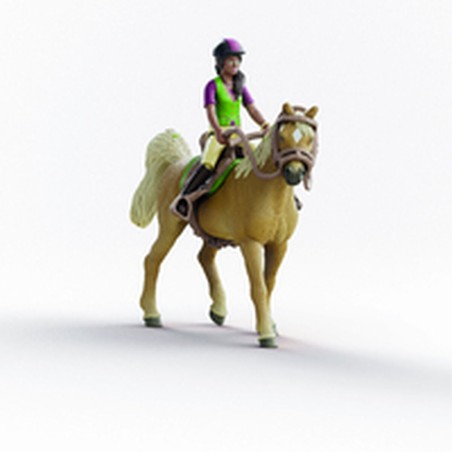Figuras Schleich: Sarah y Mystery, ideal para bloques construcción infantiles imaginarios