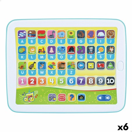 Tablet educativa niños PlayGo bilingüe con pantalla interactiva