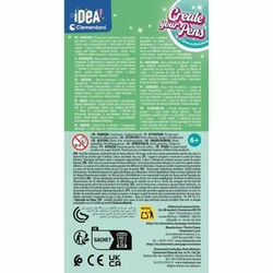 Manualidades Niños Clementoni: Bolígrafos Mariposas Creativas - Compra online en MegaJuguetes 2