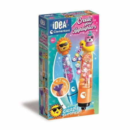 Juego manualidades niños Clementoni para crear subrayadores
