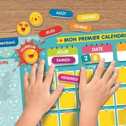 Juguetes construcción niños: Calendario Clementoni Magnético interactivo 2