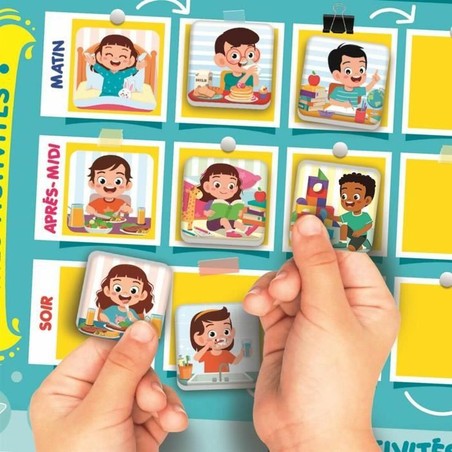 Juguete construcción motricidad fina: Calendario Clementoni para preescolares