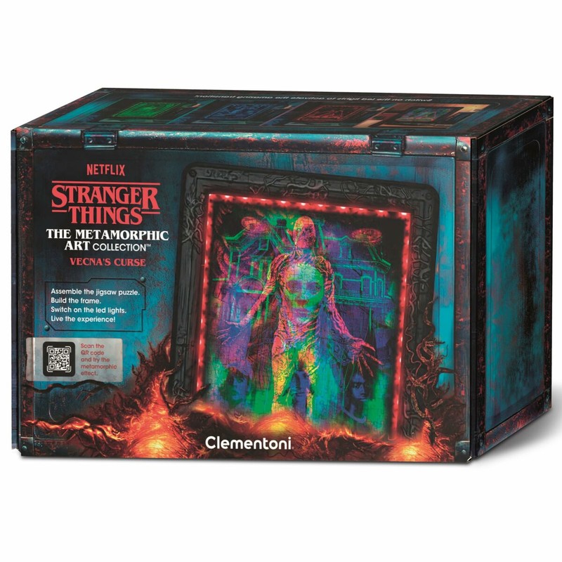 arte mural puzzle Stranger Things