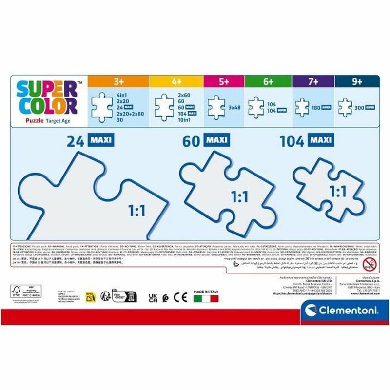 Set construcción educativo: Puzzle Iron Man 24 piezas para niños