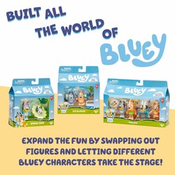 Figuras Bluey Familia: Set de Muñecos Moose para niños 2