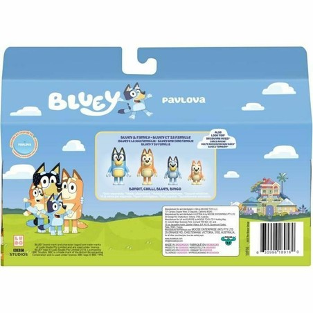 Juego simbólico Bluey con Bandit y Chilli