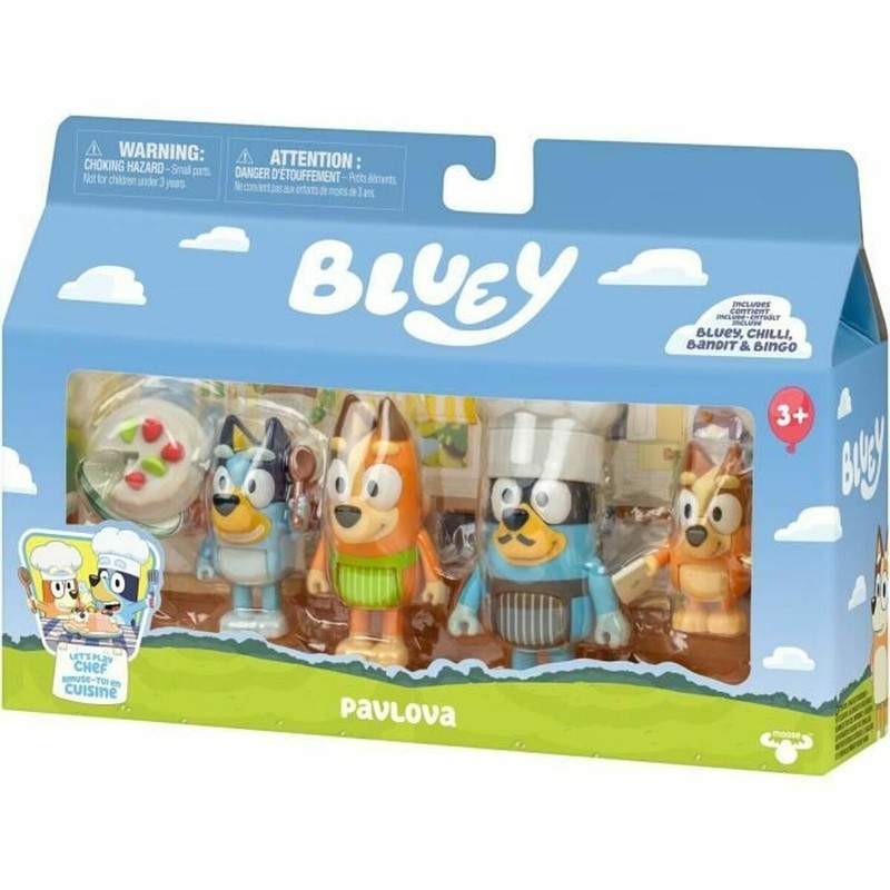 Set de figuras Bluey, perfecto para desarrollar la creatividad