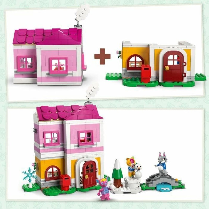 LEGO Animal Crossing Seasons detalle casa y personajes