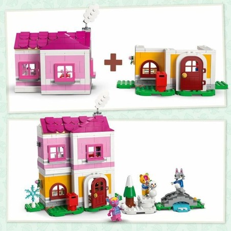 LEGO Animal Crossing Seasons detalle casa y personajes