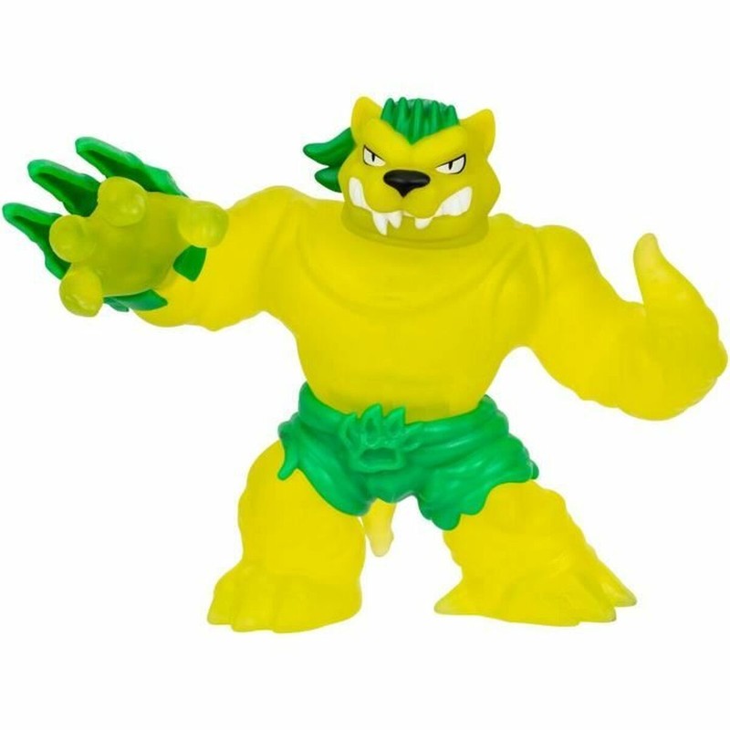 bloques construcción infantiles y figura Goo Jit Zu en juego dinámico