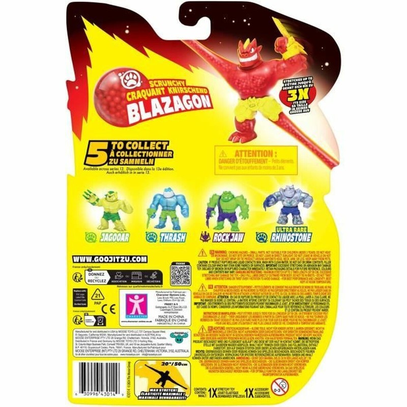 set construcción educativo con personaje Goo Jit Zu extendido