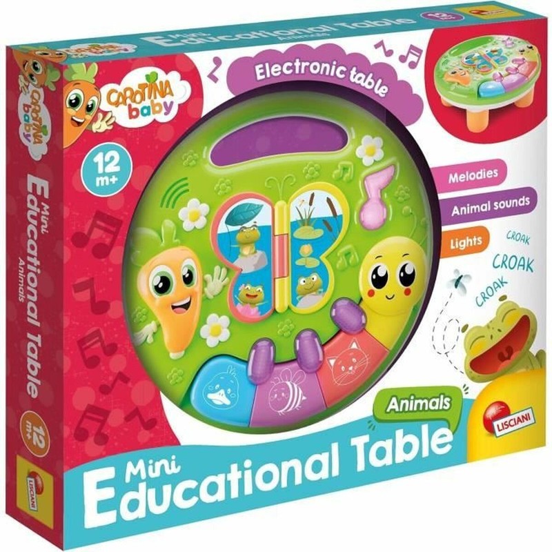 juego educativo bebés lisciani giochi animals