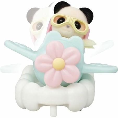 Tren multicolor Sylvanian Families - juguete construcción motricidad fina