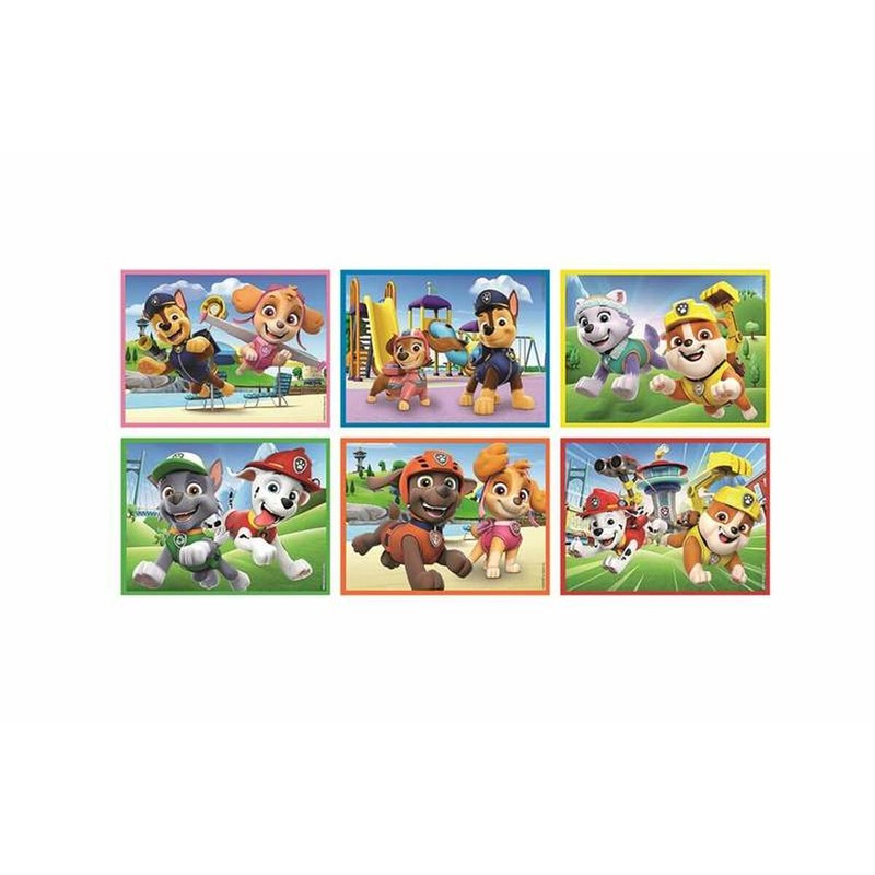 Juguetes construcción niños: Puzzle de madera Patrulla Canina