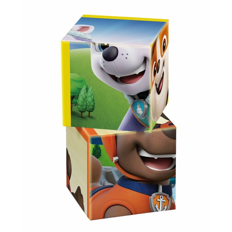 Set construcción educativo: Puzzle Paw Patrol para niños