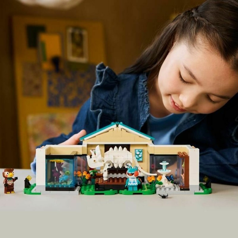set construcción educativo Animal Crossing Socrates Museum