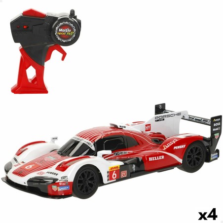 Coches juguete niños Porsche 963 teledirigido pack 4