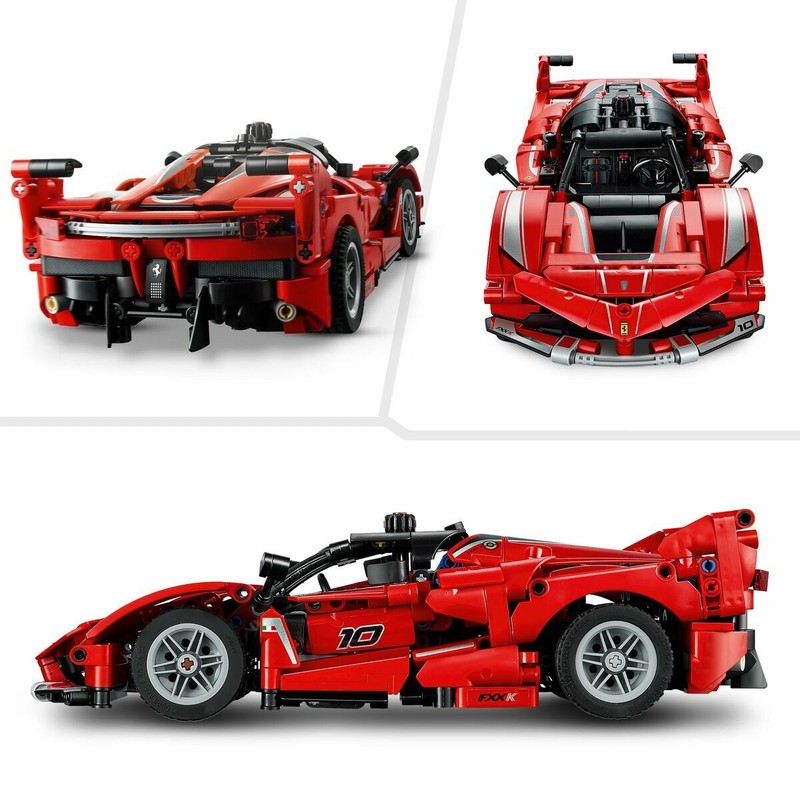 LEGO 42212 modelo rojo complejo y certificado CE