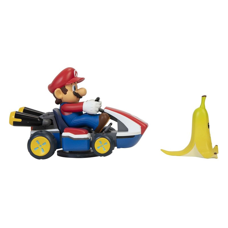 Juguete Super Mario Kart en pista