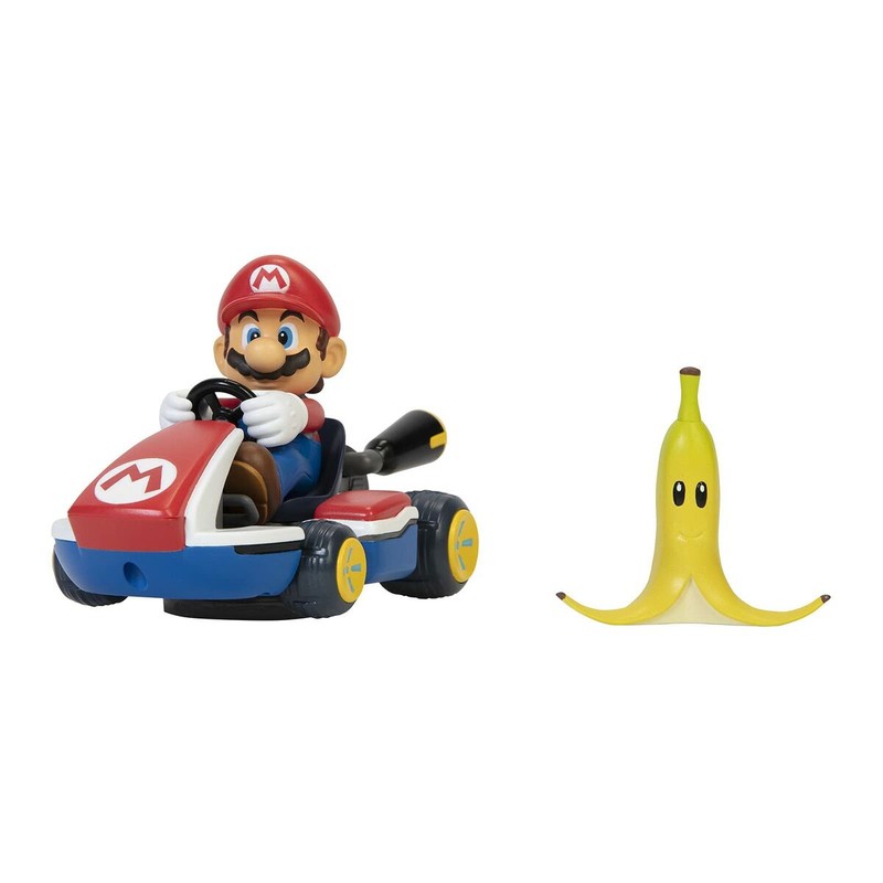 Vehículo Super Mario niños en acción