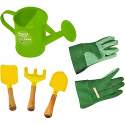 Juguetes construcción niños: set de jardín con regadera y palas 2
