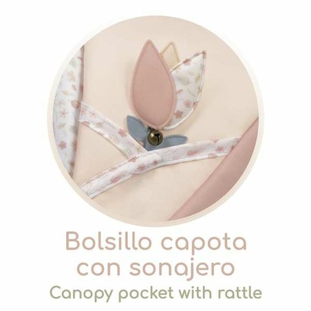 Juguete de imitación para niños, carrito de paseo rosa