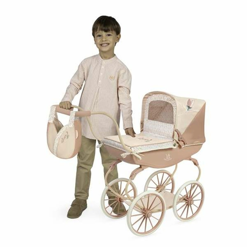Detalle del manillar del carrito para muñecas Decuevas