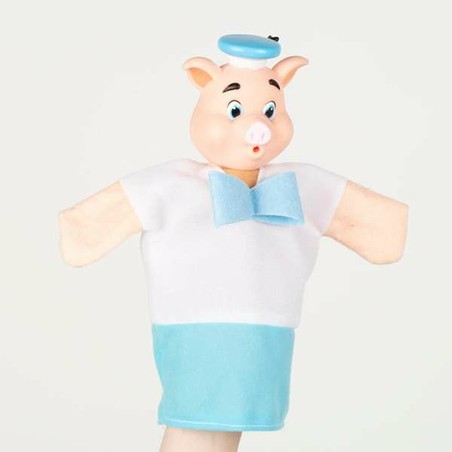 Títeres de mano para niños, personajes clásicos de cuento.
