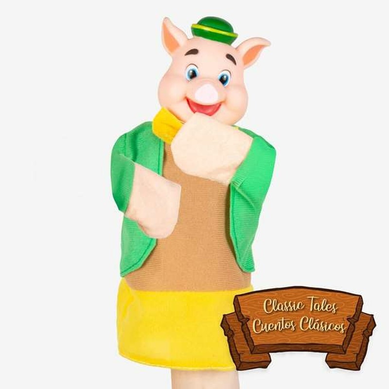Juego de marionetas educativas que desarrollan la imaginación infantil.
