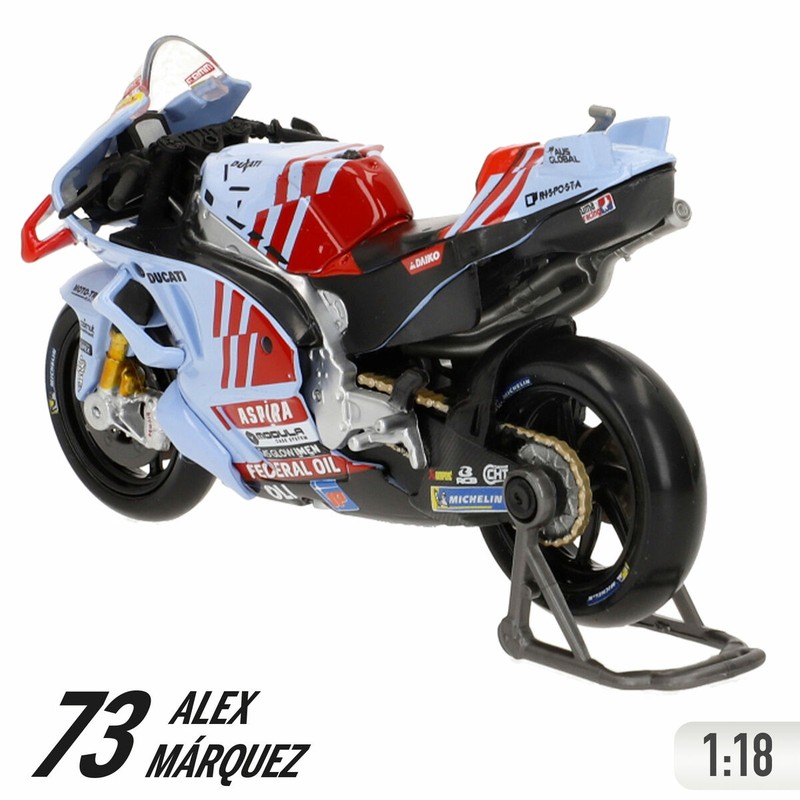Juguete de construcción imaginativa: crea tus propias carreras con la Ducati Gresini
