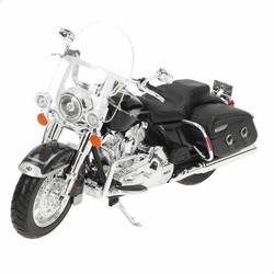 Motocicleta Harley-Davidson 1:12 Road King, vista frontal