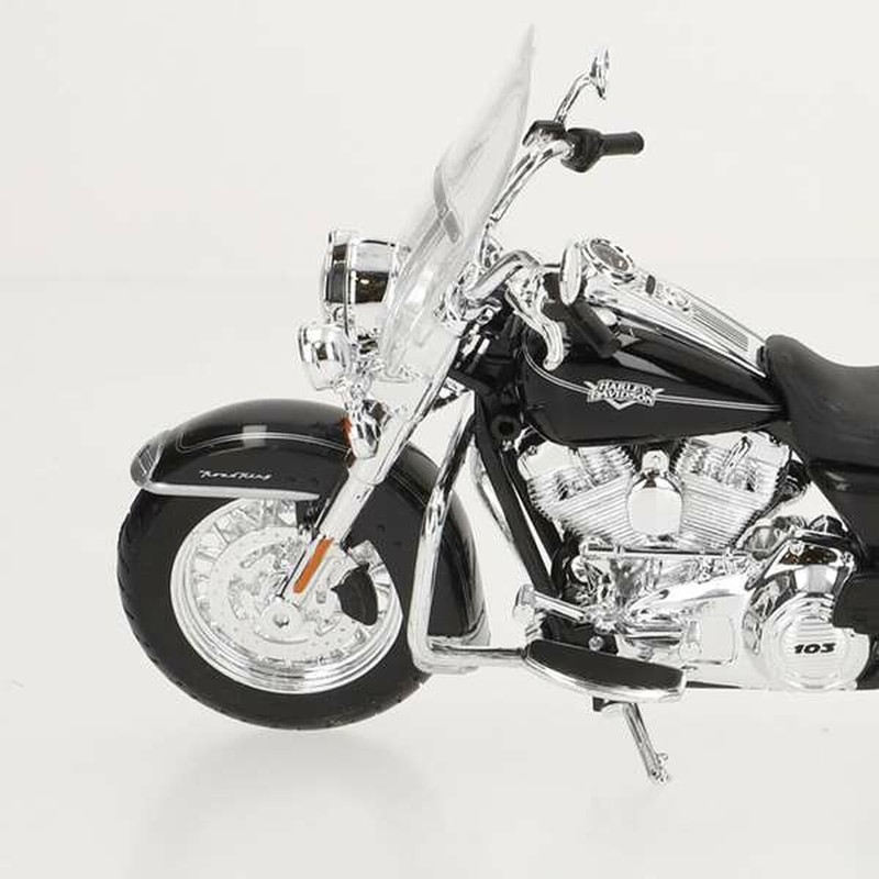 Réplica Harley-Davidson Road King de colección, ángulo superior