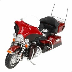 juguetes construcción niños: Motocicleta Harley-Davidson Electra Glide 1:12, modelo metal