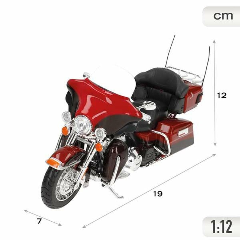 Juguete construcción motricidad fina: Harley-Davidson Electra Glide con acabados realistas