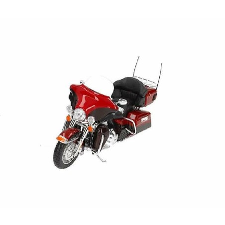 Modelo a escala Harley-Davidson Electra Glide para exposición en vitrina
